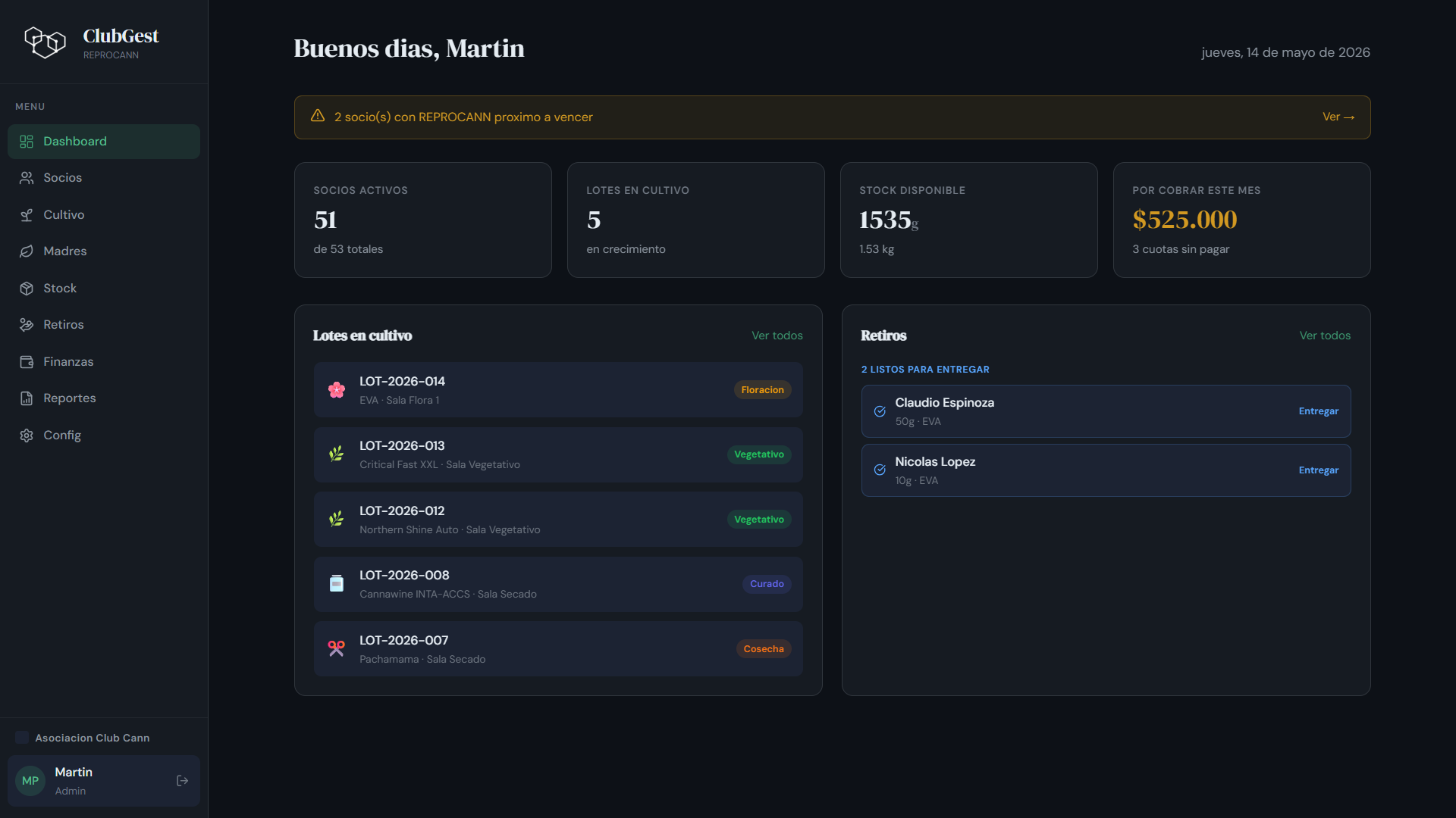 Dashboard